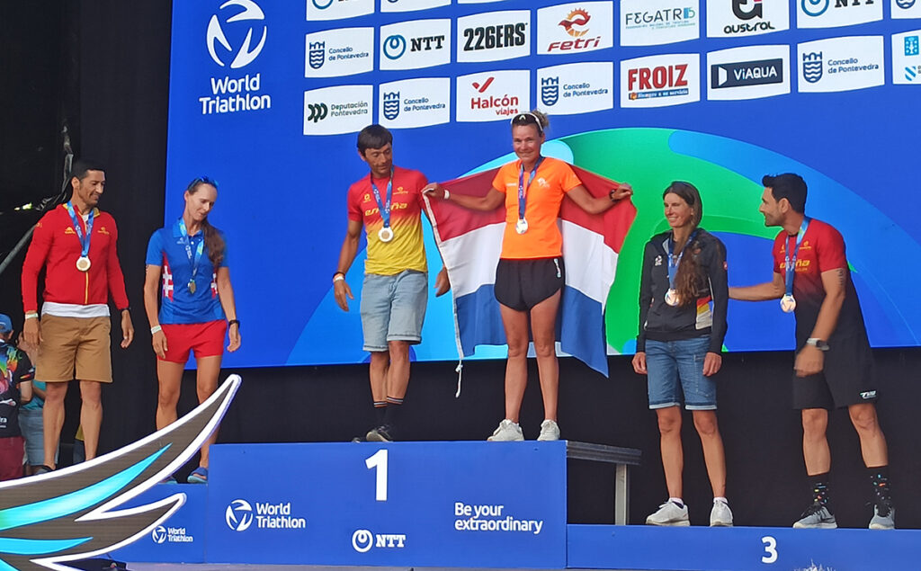 Aquabike World Championships Pontevedra 2025 | 45-49 AG Podium