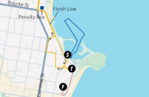 Aquabike World Championships Wollongong 2025 Finish Line