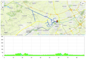 2023 European Aquabike Championships Menen Bike Course